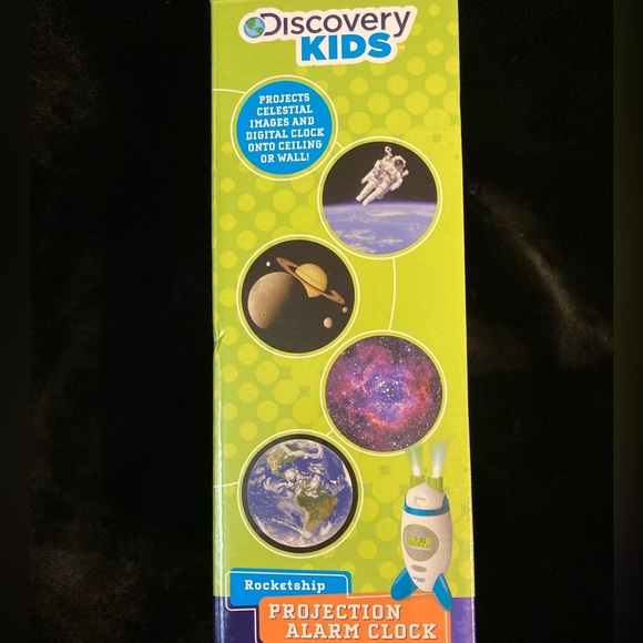 Discovery Kids Projection Alarm Clock - Picture 3 of 12